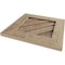 Ekena Millwork Timberthane Rough Sawn Diamond Faux Wood Non-Functional Gable Vent, Primed Tan, 21"W x 21"H GVURDI21X21DRSPR - alternate 5